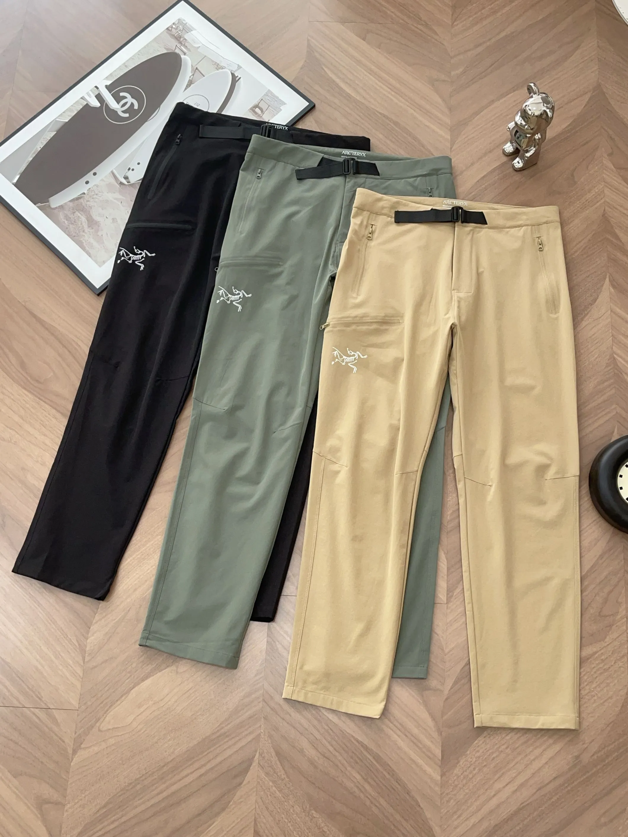 9932# Arcteryx ， ， ， ， ， ， ， ，Classic ， ， Wear-Resistant ， Breathable ， DWR ， ， ， ， ， ， ， ，Black Khaki Size:M-3xl